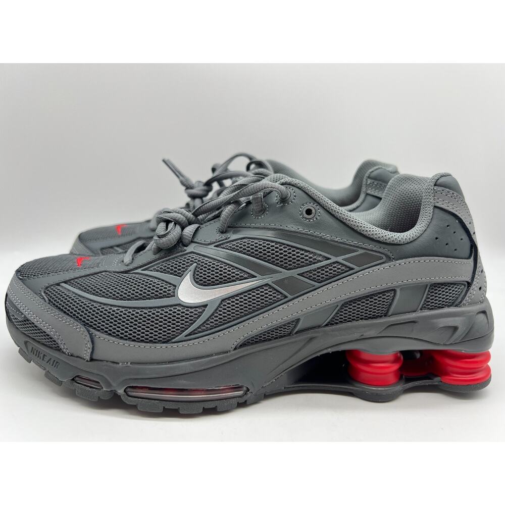 Nike Shox Ride 2 Men's Size 10 Smoke Grey University Red IM5999-084 New - Picture 2 of 16